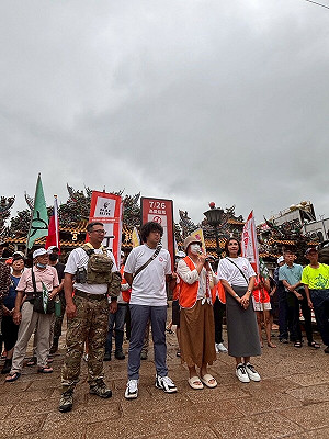 大罷免再出招！「護國勇腳組」北港啟程：徒步368公里為台灣發願