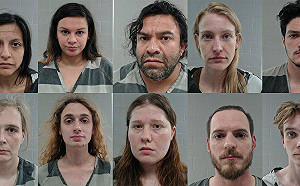 (影) 德州ICE設施遭AR-15掃射! 12人穿軍服高喊革命、印州教會叫LGBT去死