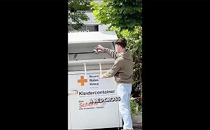 (影) 德網紅捐球鞋偷塞GPS! 竟發現紅十字會轉賣到他國 網：怎用資金才是重點