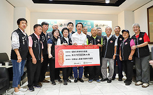 丹娜絲颱風重創嘉義縣市   嘉邑行善團捐2千萬助災害復原 