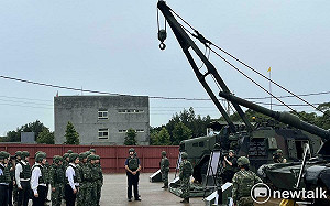 賴清德視導 M1A2T 實彈射擊 首曝未來搭配無人機戰略應用