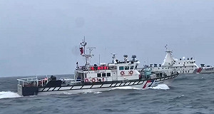 今年第78次!中國海警「暗船」襲擾金門 海巡4巡防艇拒止驅離
