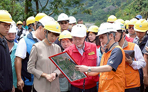 南投勘災 卓揆：今年底將啟動千億預算推動系統性整治