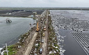 受損太陽能板「有毒」恐污染水源？環境部：不實資訊