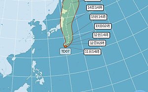 又一熱帶低壓生成！最快24小時內成「百合」颱風