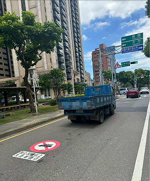 桃園蘆竹新南路禁行30噸大貨車！7/14起啟用科技執法