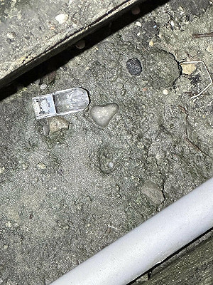 高雄男駕駛逆向肇事  警查出水溝丟喪屍煙彈送辦