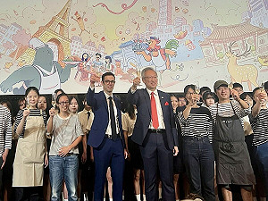 吳志中出席法國慶酒會:感謝法國對台灣的支持
