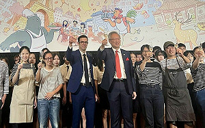 吳志中出席法國慶酒會：感謝法國對台灣的支持