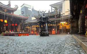暴雨讓鹿港淪台灣威尼斯！ 天后宮提「5建議」要縣府改善排水 
