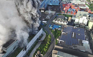 三元電池廠火災釋出「化骨水」  專家示警：吸入恐延遲傷身