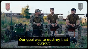 (影)軍事史上第一遭!烏克蘭無人機部隊俘虜俄軍士兵 連押送戰俘都是無人系統