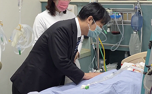 台電員工搶修觸電命危！賴清德病床旁打氣：大家都在等你