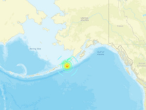 美阿拉斯加州近海規模7.3地震  引發海嘯警報