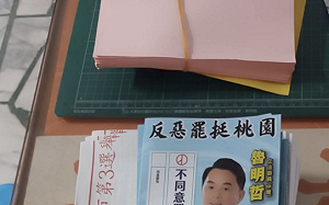 桃園選舉公報夾反罷免文宣 律師：張善政麻煩大了！違選罷法最重3年徒刑