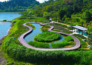 高雄觀音湖華麗變身  雙獲2025建築園冶獎及國家卓越建設獎