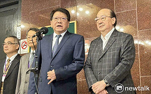 潘孟安率大法官被提名人拜會綠黨團 盼51席全體共同支持