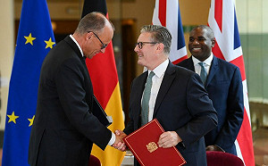 二戰以來首次！英、德簽下軍事同盟友好條約 抗俄、核保護傘成焦點