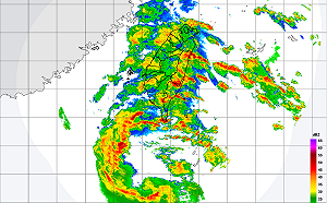 薇帕颱風來襲！10縣市大豪雨特報 花東炸大雷雨、富里1級淹水警戒