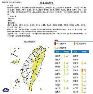 15縣市陸上強風特報！氣象專家示警南北兩端風力較強 