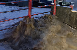 薇帕颱風挟豪雨！花蓮累積雨量破400毫米 玉里居民緊急撤離