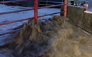 薇帕颱風挟豪雨！花蓮累積雨量破400毫米 玉里居民緊急撤離