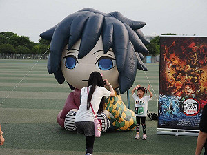 體能訓練加動漫巡禮「鬼殺隊員」台中中央球場大集結