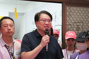 林國成罵三字經、小草砸雞蛋 林右昌轟：還以為是統促黨的場子