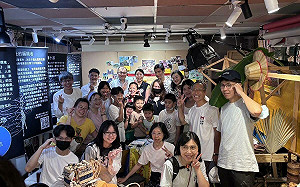 新住民兒女教手作色紙水燈 傳承柬埔寨永續共存文化