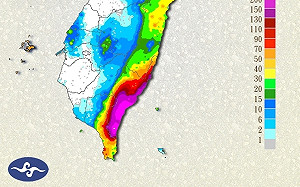 雨區擴大15縣市豪大雨特報！台東暴雨不到一天破331毫米