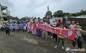 天主教高松墓園擴建引抗爭  居民群起反對增設納骨牆 