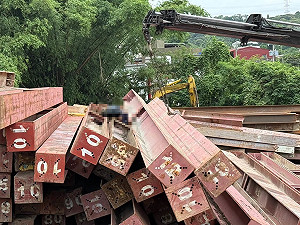 彰化芬園工地鋼梁滑落　工人遭壓傷重身亡