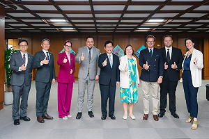 接見「歐洲民主之盾」 林佳龍：台歐應就強化民主韌性建立合作