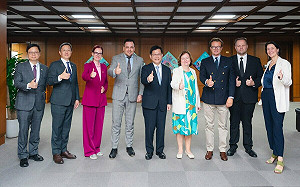 接見「歐洲民主之盾」 林佳龍：台歐應就強化民主韌性建立合作