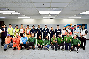 展現同島一命相互扶助精神  陳其邁表揚局處馳援外縣市災害復原