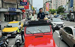 綠營北松山車掃  民眾開轟徐巧芯比中指「卸世卸眾（丟人現眼）」