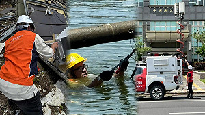 丹娜絲重創 電信三雄拚搶修 玉山金600萬暖心賑災