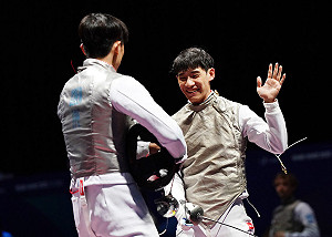 世大運鈍劍男團　台灣8強遭日本逆轉最終獲第7名