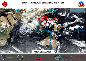 颱風窩大爆發！輕颱「范斯高」今晨生成 後方2熱帶擾動蠢蠢欲動