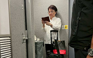 盧秀燕高鐵照遭質疑擺拍  錢康明爆：曾教「這首長」假抿嘴忍淚 