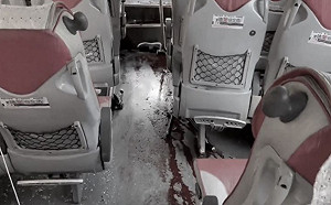 遭撞國光客運車內畫面爆光如人間煉獄！滿地鮮血流向後座怵目驚心