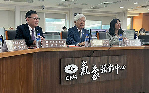 防颱風影響罷免投票 中選會拜訪氣象署掌握天氣動態