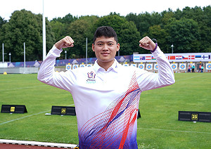 湯智鈞世大運反曲弓個人晉4強 拚台灣睽違20年金牌