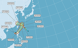范斯高、竹節草雙颱「藤原效應」雨炸2區! 還有第3個熱帶系統更強