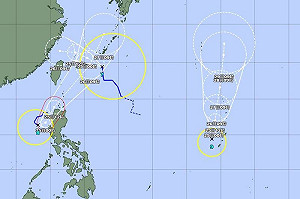 海上3颱大亂鬥！第9號颱風「柯羅莎」生成 預估路徑曝光