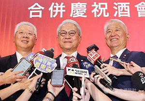 台新新光合併 吳東亮:努力做好業績、成為第3大金控