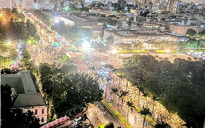 凱道10萬人空拍圖曝光！曹興誠：大罷免是愛台灣跟賣台灣的對決