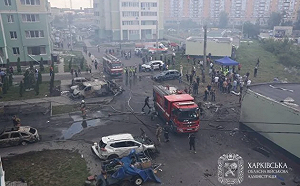 (影) 俄軍用新航空炸彈百里外襲烏! 重磅炸彈狂轟哈爾科夫等多城 釀嚴重死傷