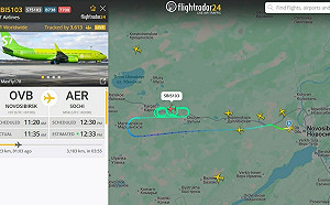 昨天才摔一架 俄羅斯客機又出事! S7波音737客機機艙失壓緊急返航