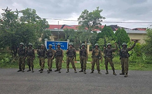 (影) 緬甸曼德勒省爆激戰! 政府軍奪回樞紐城鎮控制權 但船艦接連被擊沉